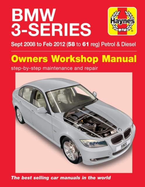 BMW 3-Series (Sept 08 to Feb 12) Haynes Repair Manual av Martynn Randall