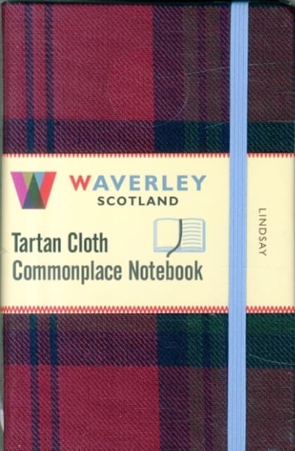 Waverley (M): Lindsay Tartan Cloth Pocket Commonplace Notebook