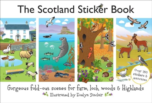 The Scotland Sticker Book av David Felton