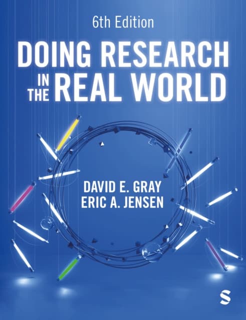 Doing Research in the Real World