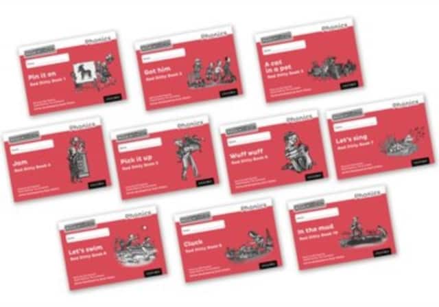 Read Write Inc. Phonics: Red Ditty Black & White Books (Mixed Pack of 10) av Gill Munton