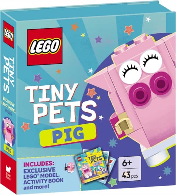 LEGO® Books. Tiny Pets: Pig (with exclusive pig mini-build, paper crafts, stickers and activity book) av Lego