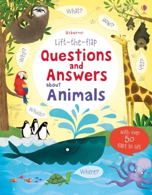 Lift-the-flap Questions and Answers about Animals av Katie Daynes