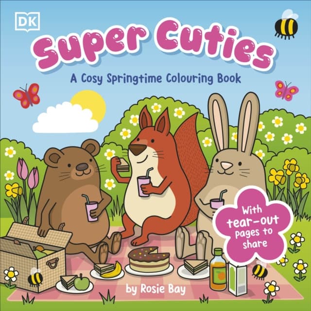 Super Cuties A Cosy Springtime Colouring Book