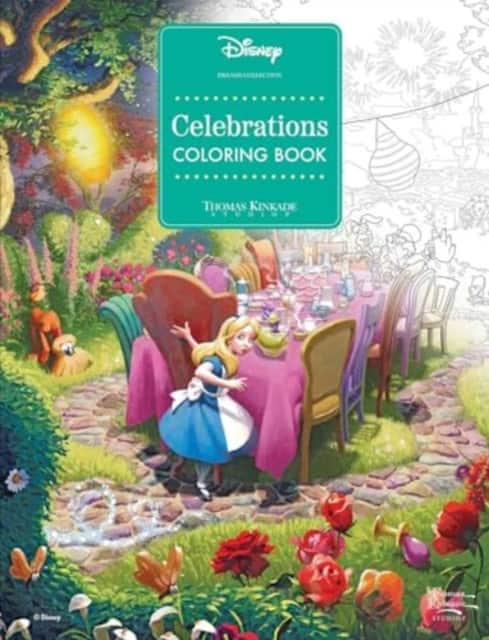Disney Dreams Collection Thomas Kinkade Studios Celebrations Coloring Book av Thomas Kinkade Studios
