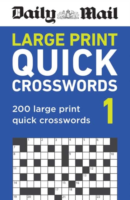 Daily Mail Large Print Quick Crosswords Volume 1 av Daily Mail