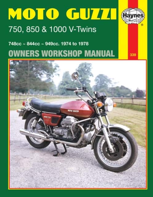 Moto Guzzi 750, 850 & 1000 V-Twins (74 - 78) av Haynes Publishing