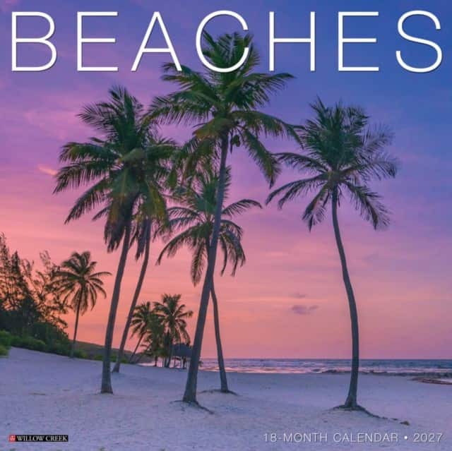 Beaches 2027 Wall av Willow Creek Press