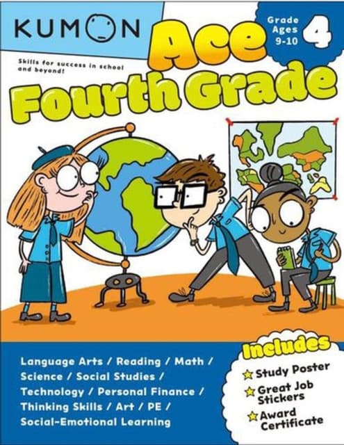 Kumon Ace Fourth Grade
