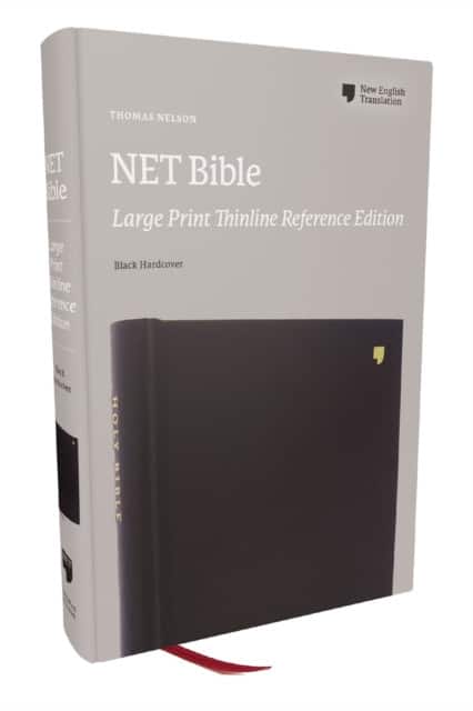 NET Bible, Large Print Thinline with Cross References, Hardcover, Comfort Print (Thumb Indexed) av Thomas Nelson