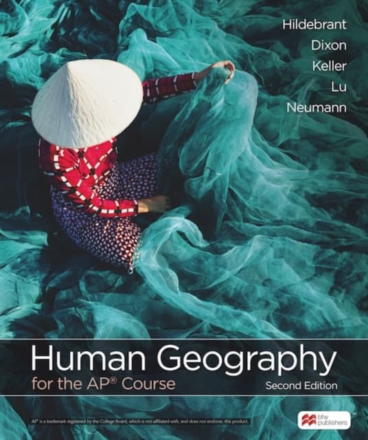 Human Geography for the Ap® Course