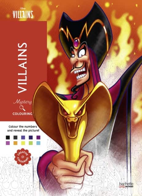Mystery Colouring - Villains av Jerémy Mariez