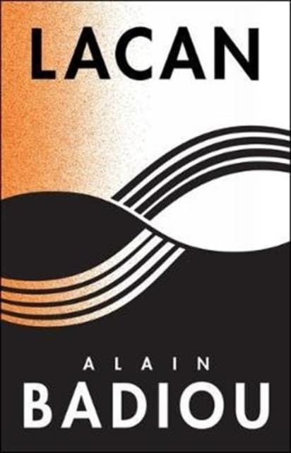 Lacan – Anti–Philosophy 3
