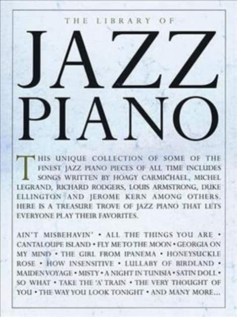 The Library of Jazz Piano av Hal Leonard Publishing Corporation