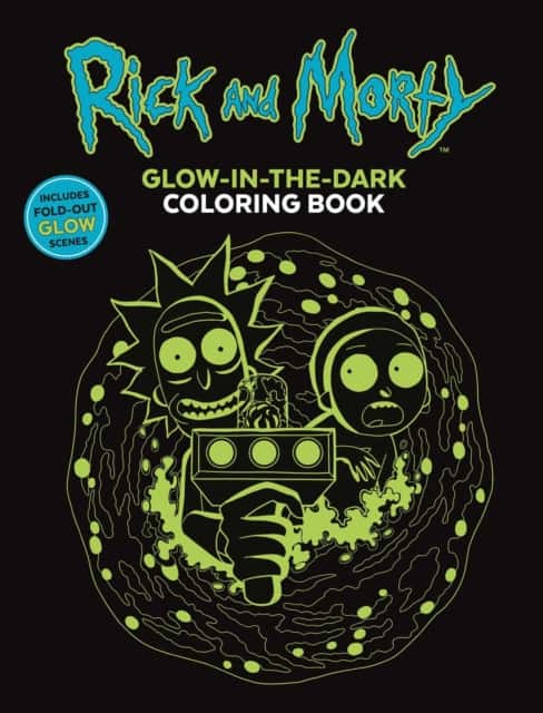 Rick and Morty Glow-in-the-Dark Coloring Book av Editors of Thunder Bay Press