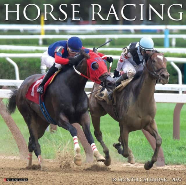 Horse Racing 2027 Wall av Willow Creek Press