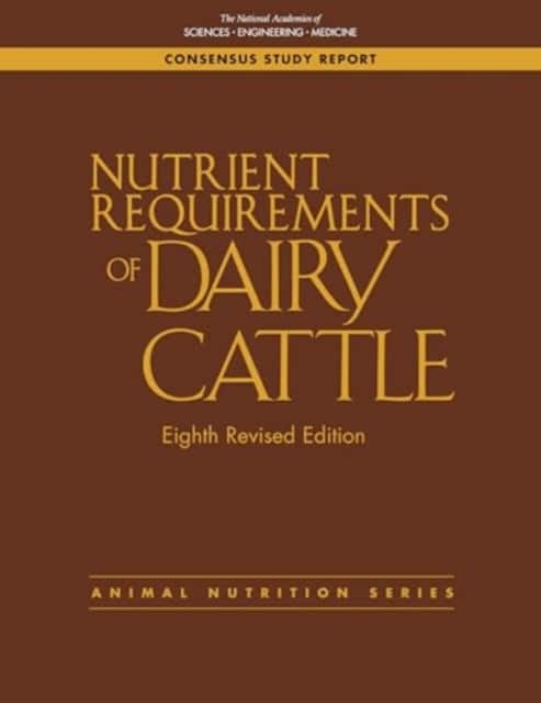 Nutrient Requirements of Dairy Cattle av Engineering National Academies of Sciences