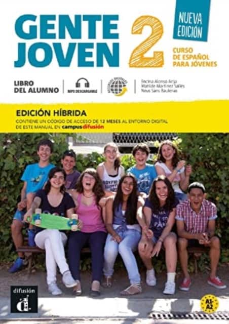 Gente joven Nueva edicion 2 Ed. hibrida Libro del alumno + audio MP3. A1-A2 av Encina Alonso Arija