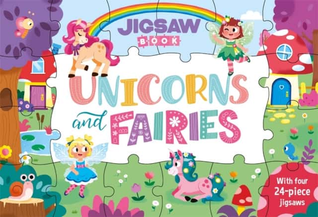 Jigsaw Book: Unicorns and Fairies av Igloo Books Ltd