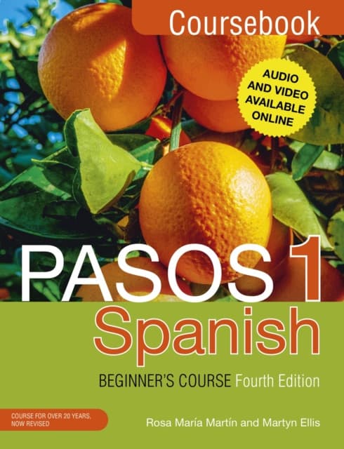 Pasos 1 (Fourth Edition): Spanish Beginner's Course