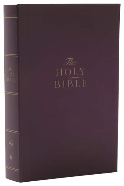 NKJV Compact Paragraph-Style Bible w/ 43,000 Cross References, Purple Softcover, Red Letter, Comfort Print: Holy Bible, New King James Version av Thomas Nelson
