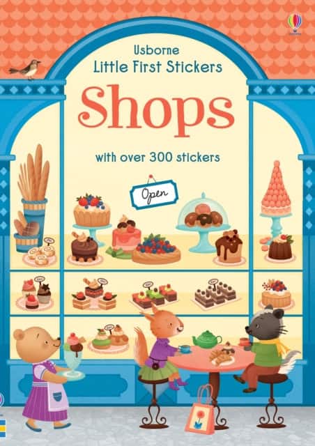 Little First Stickers Shops av Abigail Wheatley