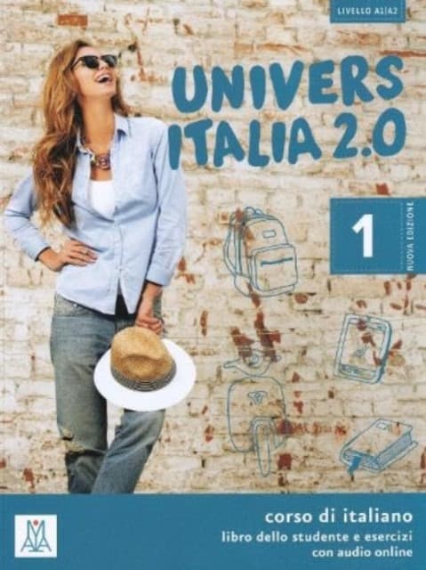 UniversItalia 2.0 - Book 1 + online audio. A1/A2. New edition