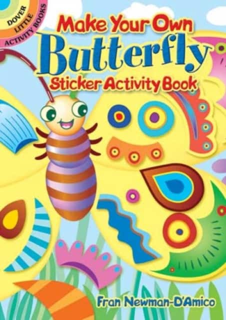 Make Your Own Butterfly Sticker Activity Book av Fran Newman-D'Amico
