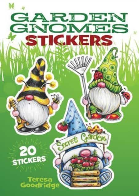 Garden Gnomes Stickers av Teresa Goodridge