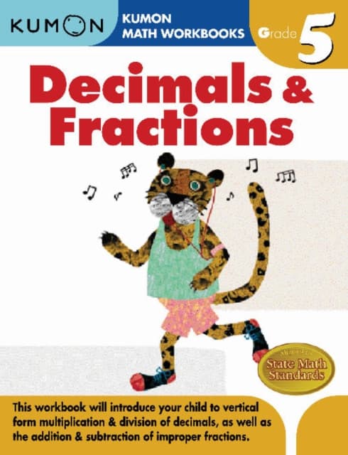 Kumon Grade 5 Decimals & Fractions