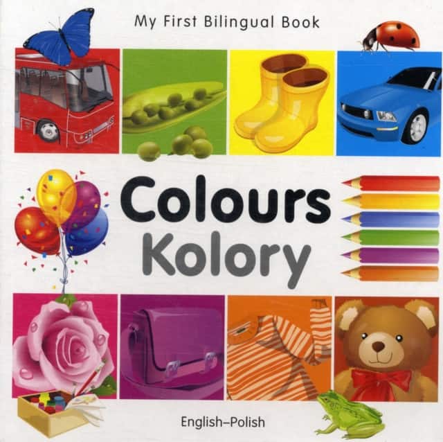 My First Bilingual Book - Colours - English-polish av Milet Publishing