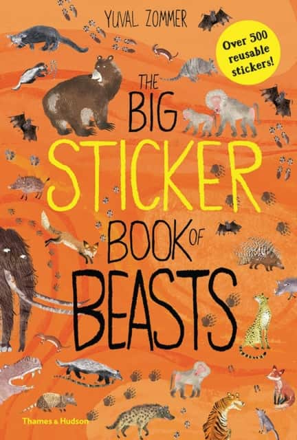 The Big Sticker Book of Beasts av Yuval Zommer