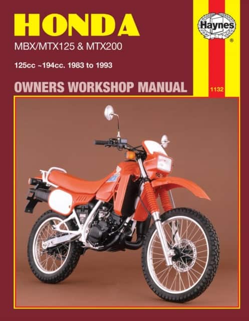 Honda MBX/MTX125 & MTX200 (83 - 93) av Haynes Publishing