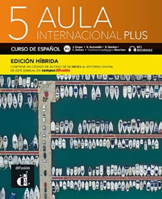 Aula internacional Plus 5 - Edicion hibrida - Libro del alumno B2.2 + MP3 av Jaime Corpas