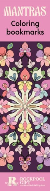 Mantras Coloring Bookmarks