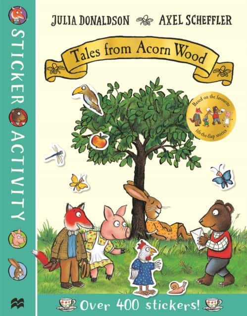 Tales from Acorn Wood Sticker Book av Julia Donaldson