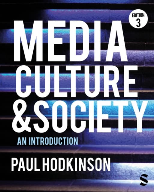 Media, Culture and Society