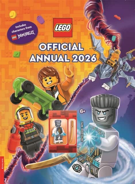 LEGO® Books. Official Annual 2026 (with Zane LEGO NINJAGO® minifigure) av Lego