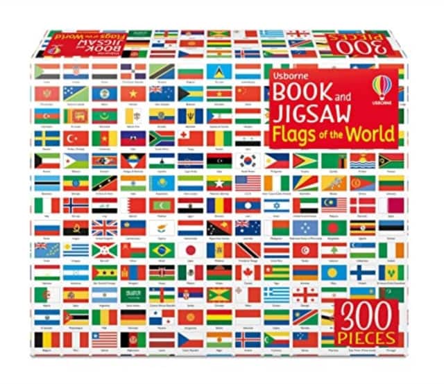 Usborne Book and Jigsaw Flags of the World av Sue Meredith