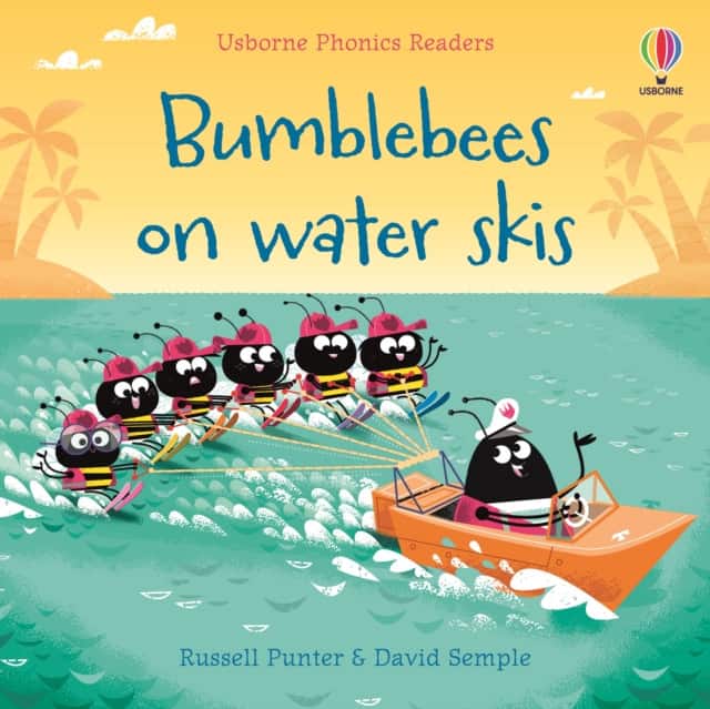 Bumble bees on water skis av Russell Punter