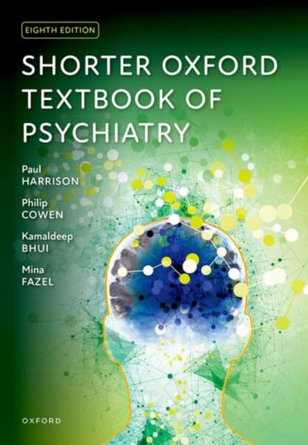 Shorter Oxford Textbook of Psychiatry