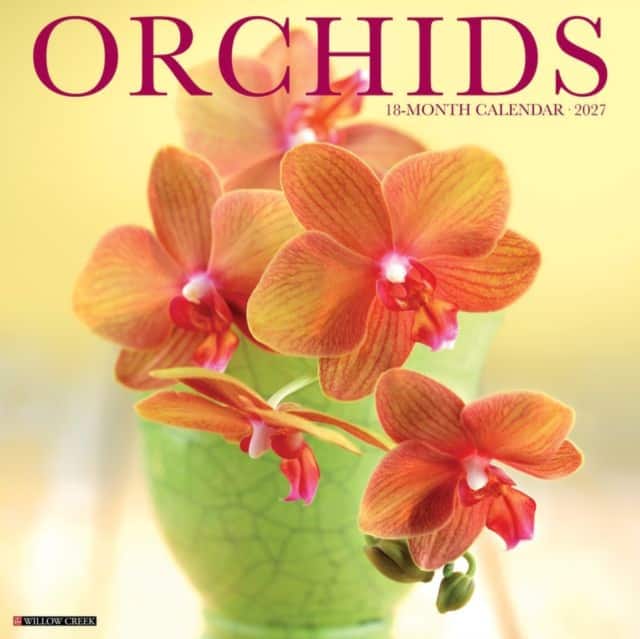 Orchids 2027 Wall av Willow Creek Press