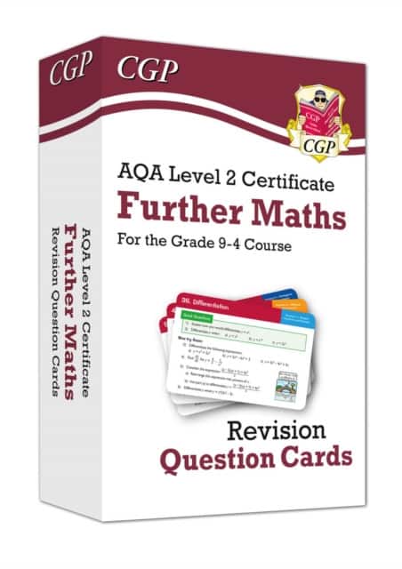 AQA Level 2 Certificate: Further Maths - Revision Question Cards av CGP Books
