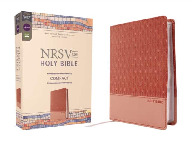 NRSVue, Holy Bible, Compact, Leathersoft, Peach, Comfort Print av Zondervan