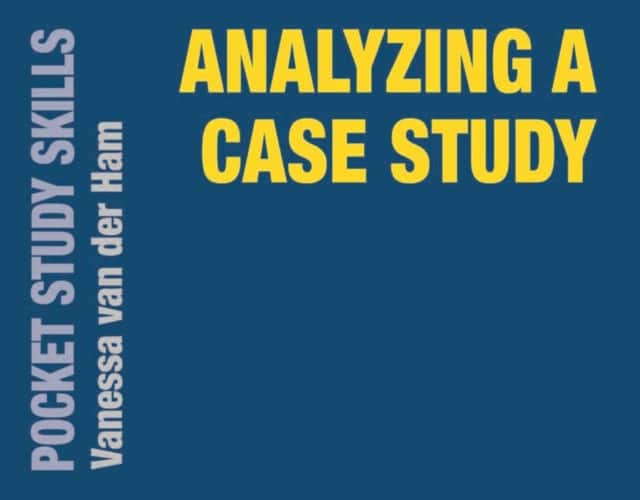 Analyzing a Case Study av Vanessa van der Ham