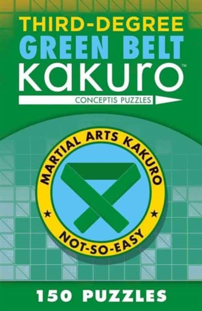 Third-Degree Green Belt Kakuro av Conceptis Puzzles