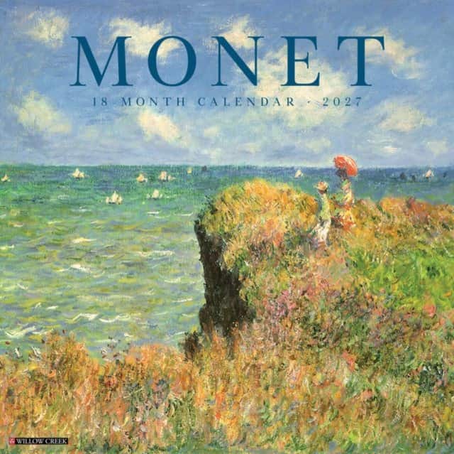 Monet 2027 Wall av Willow Creek Press