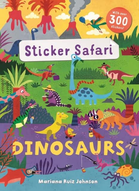 Sticker Safari: Dinosaurs av Mandy Archer