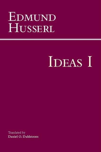 Ideas for a Pure Phenomenology and Phenomenological Philosophy av Edmund Husserl