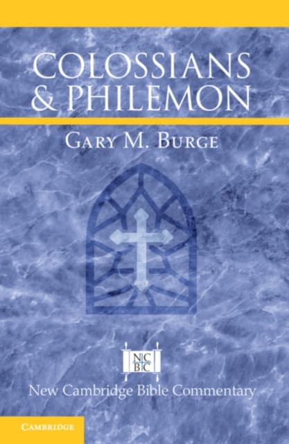 Colossians and Philemon
